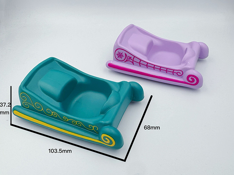 Christmas Sleigh Pull Back Car(UV Printing)
