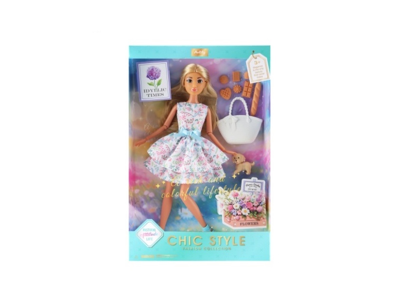 11.5-Inch Solid Doll (Brown Skin Color)