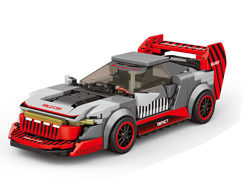 Building Blocks Car Series - Simulated Audi S1 + Container Display Box(311pcs)
