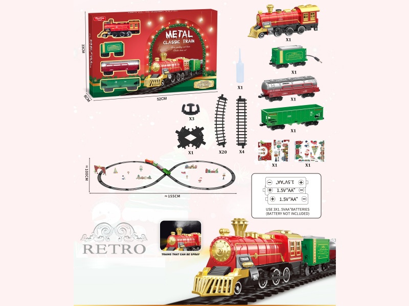 Alloy Vintage Train Model