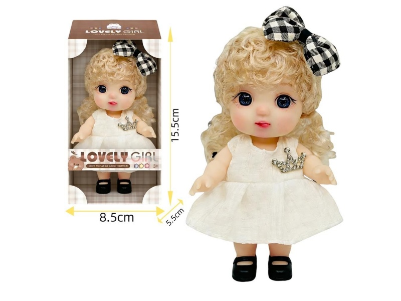 6-Inch 16Cm All-Rubber Eco-Friendly 3D Real Eyeball Cute Kid Peach-Flavored Meatballs