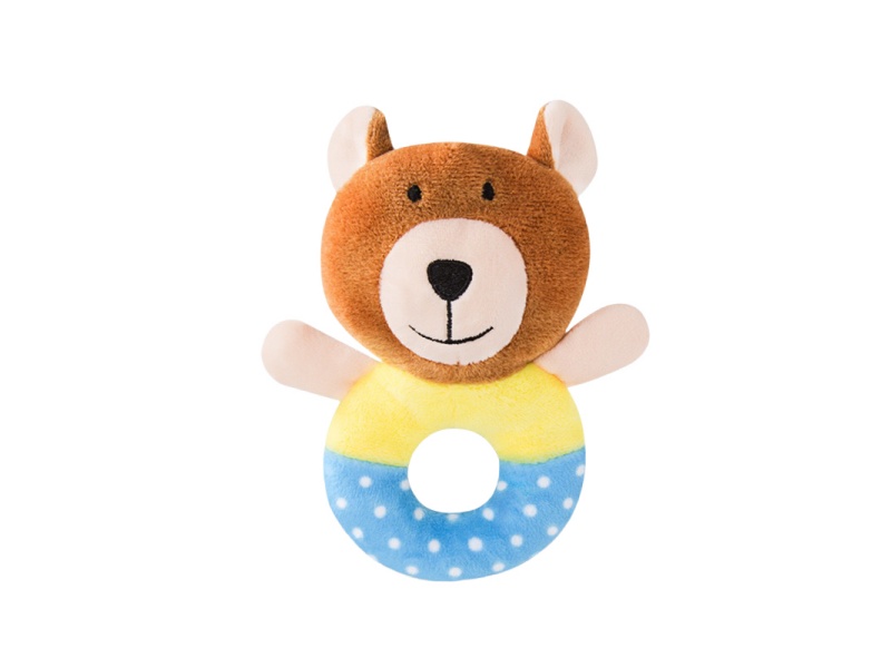 Little Bear Baby Soothing Plush Rattle
