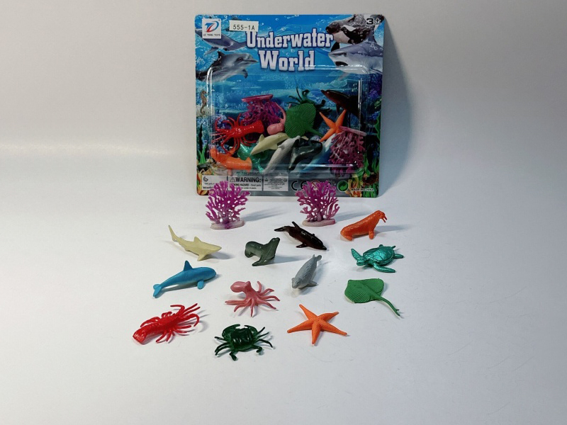 Pvc Simulates Ocean 14Pcs
