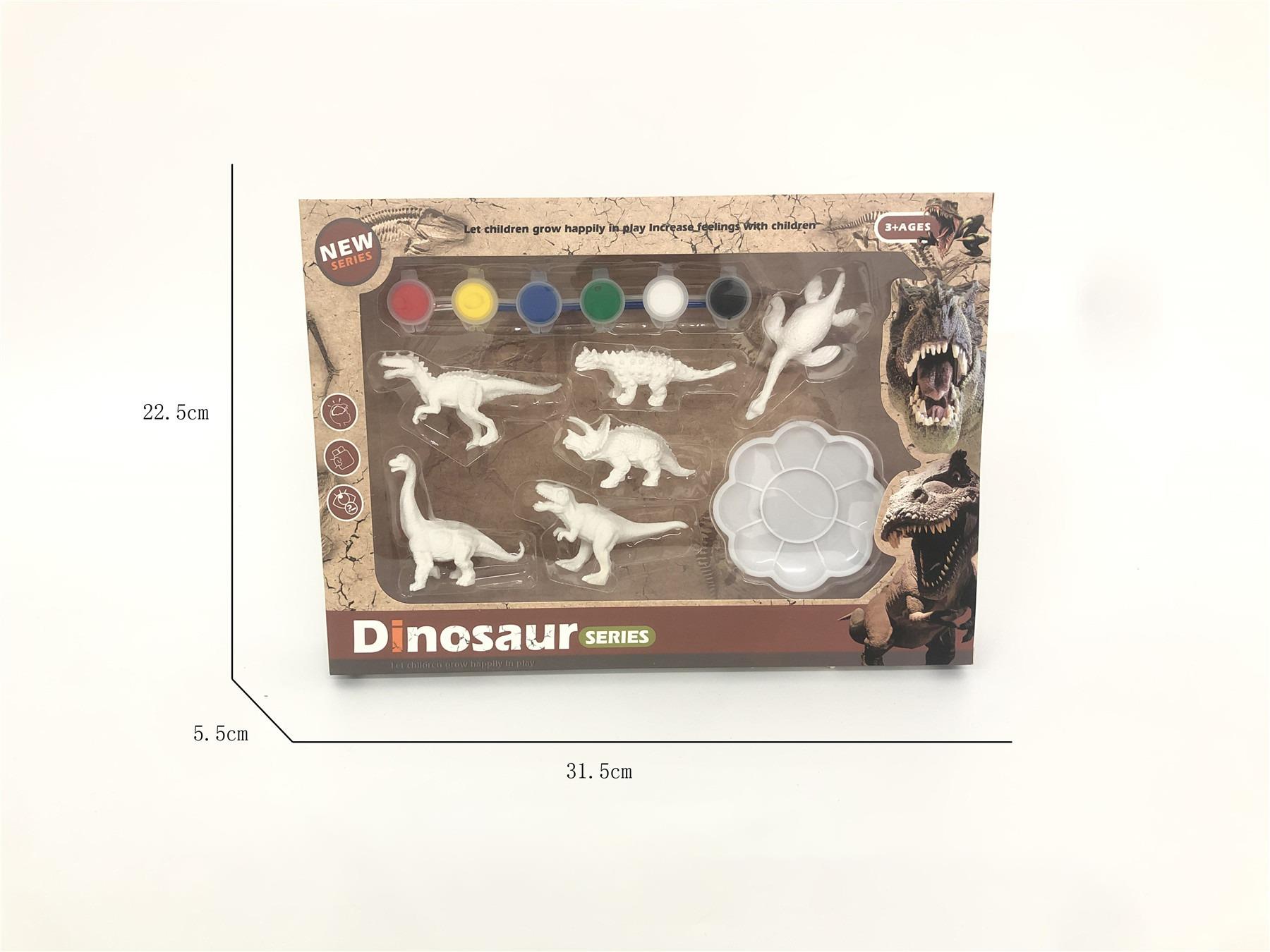 Diy Painted Dinosaurs