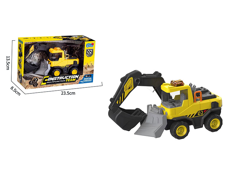 Friction Engineering Truck With Sound And Light(Excavator)