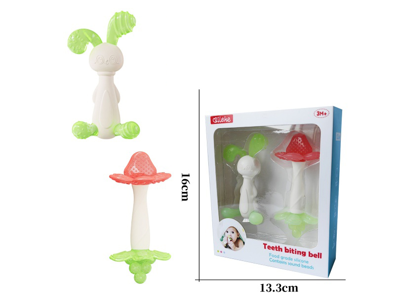 Silicone Rabbit + Silicone Fruit Stick