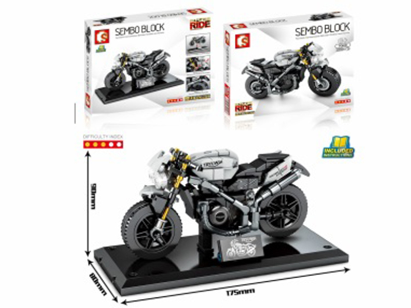 Motorcycle Building Blocks 235pcs