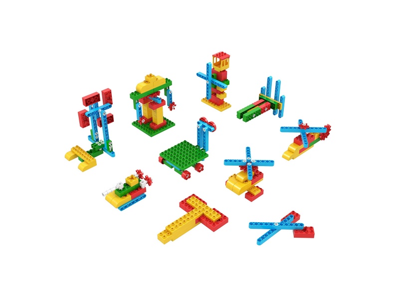 Large Particle Educational Building Blocks Basic Set