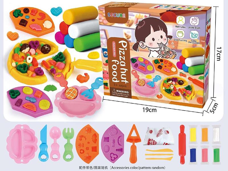 Pizza Hut Food Play Dough Set 18pcs