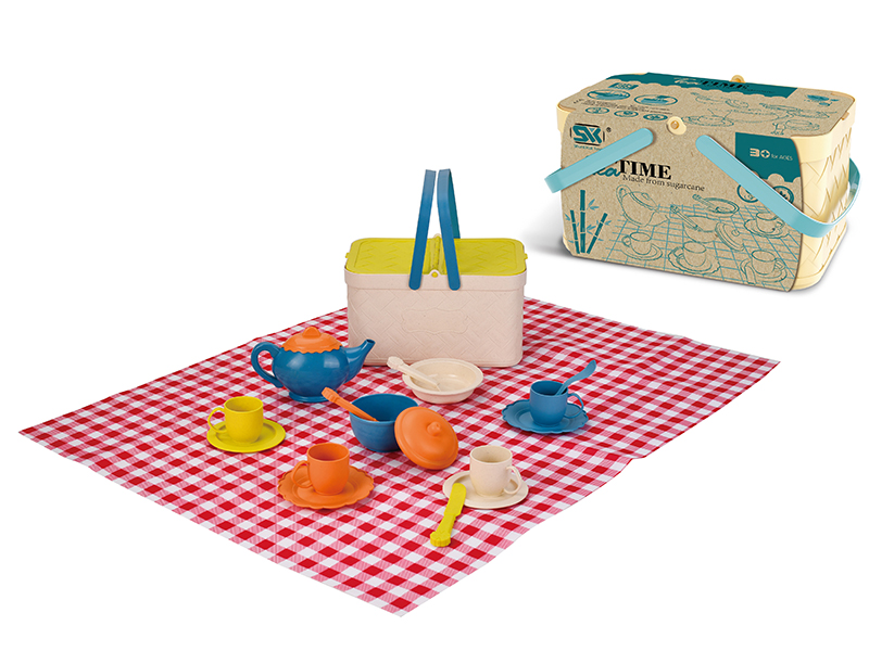 Environmental Tea Set Picnic Basket