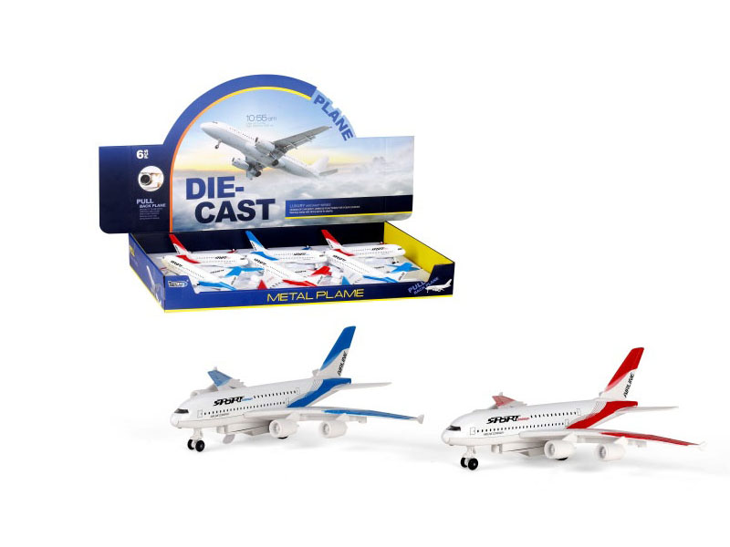 Alloy Airbus A380 Passenger Aircraft