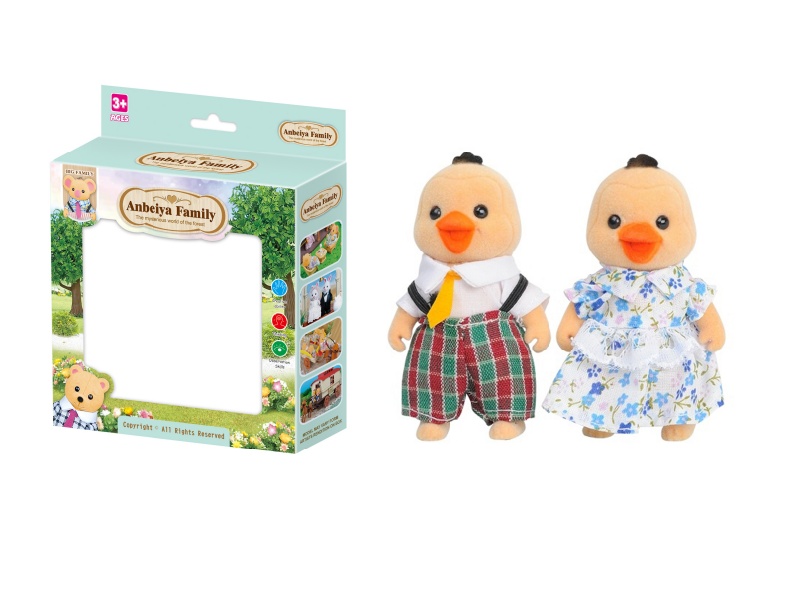 2pcs penguin doll toy