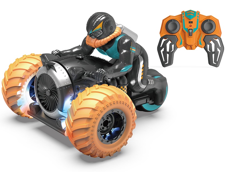 5-Channel Remote Control Stunt Motorcycle(Built-In Charging Type-C Port)