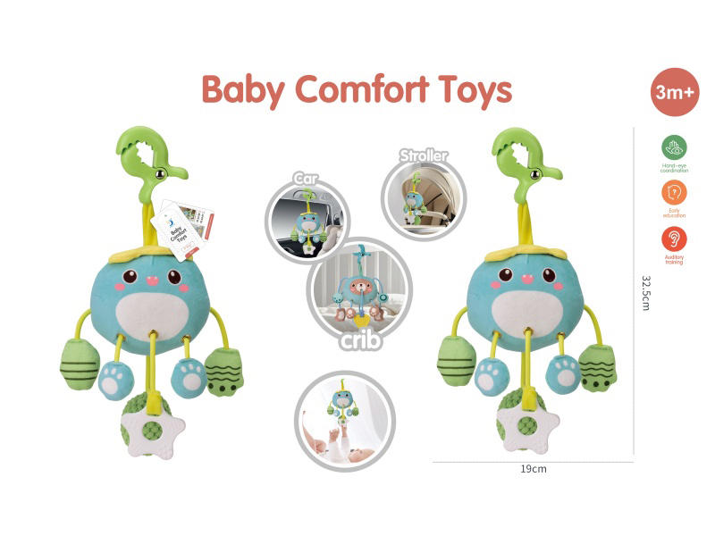 Dinosaur Stroller & Crib Hanging Baby Comfort Toys