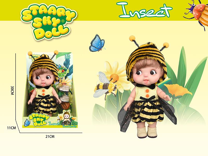 12 Inch Fully Vinyl Doll Insect Series