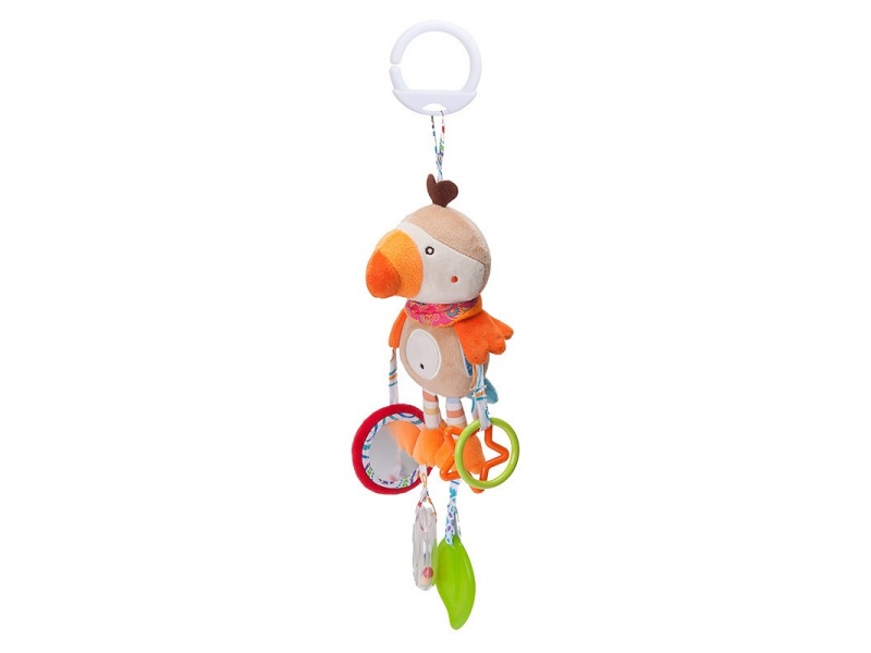 Little Bird Baby Plush Wind Chime Teething Pendant