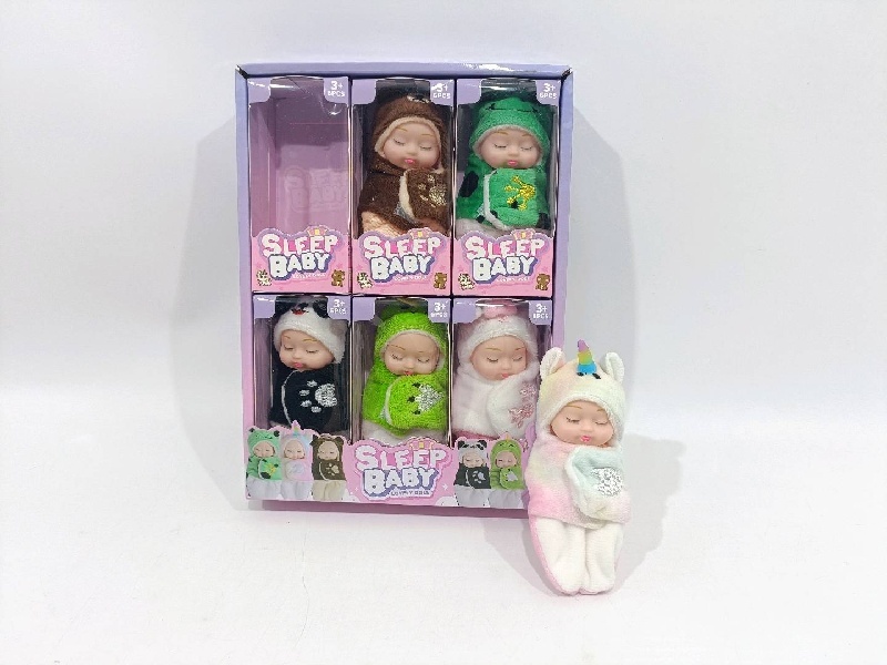 6 4.5-inch simulated baby models, 6 pieces per box