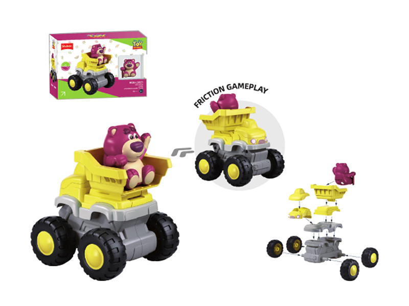 Toy Story Series Lotso Assembly Friction Dump Truck 11pcs