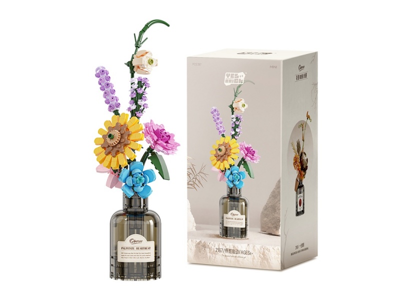 Flower Bouquet Building Blocks 387PCS