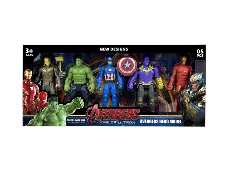 11.5cm Avengers Action Figures 5pcs
