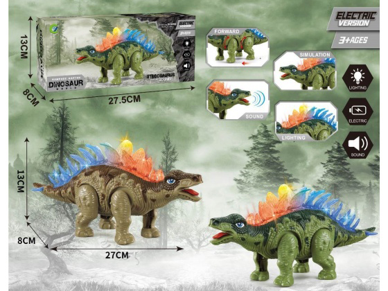 Electric Stegosaurus