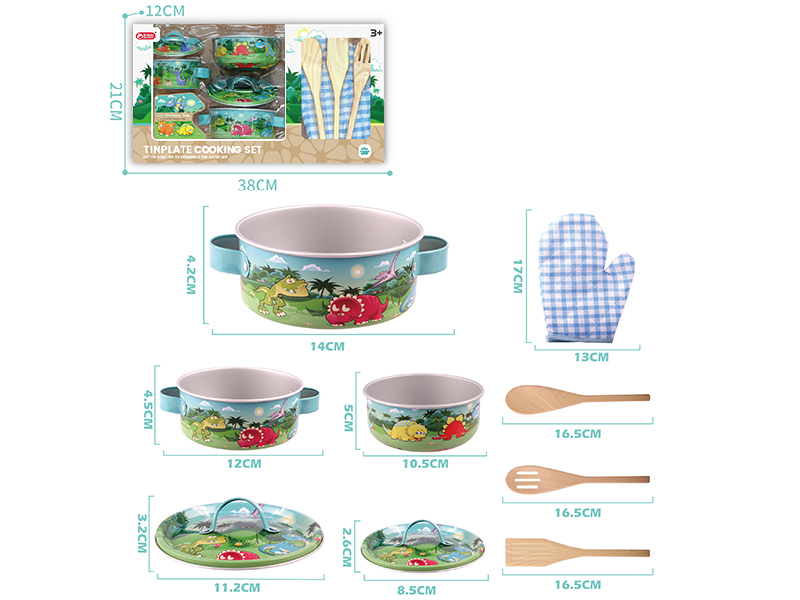 Tinplate Cooking Set