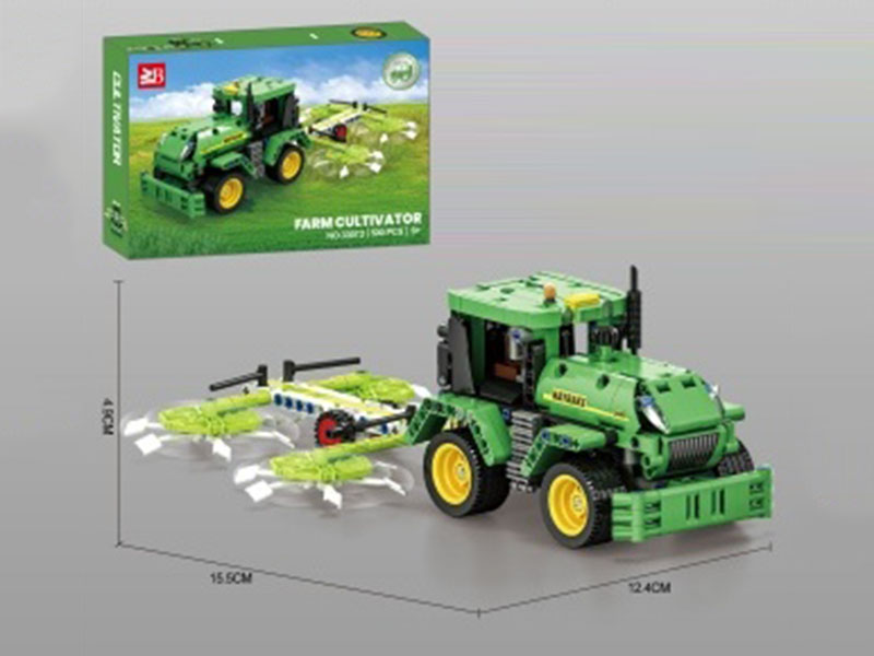 Building Blocks: 500 Pieces Technological Baler