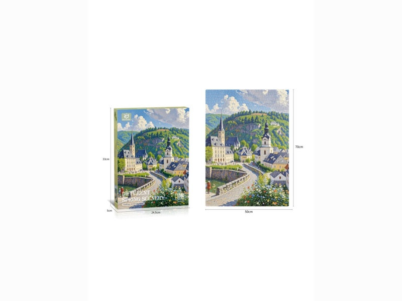 Oil Painting Puzzle (1000 Pieces)