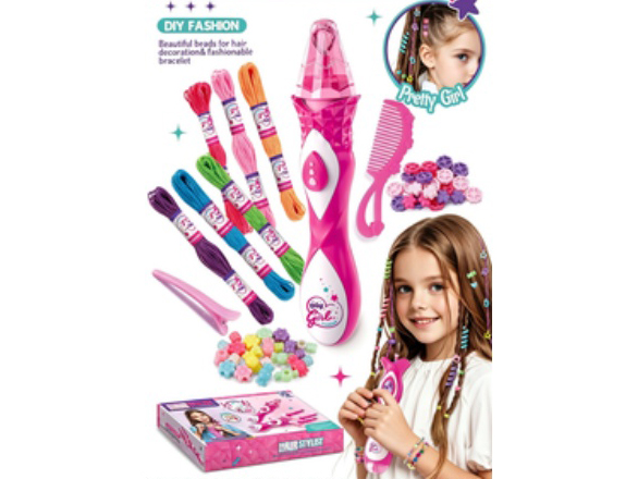 Electric Rope Braiding Kit (2 Aa Batteries Without Battery Pack)