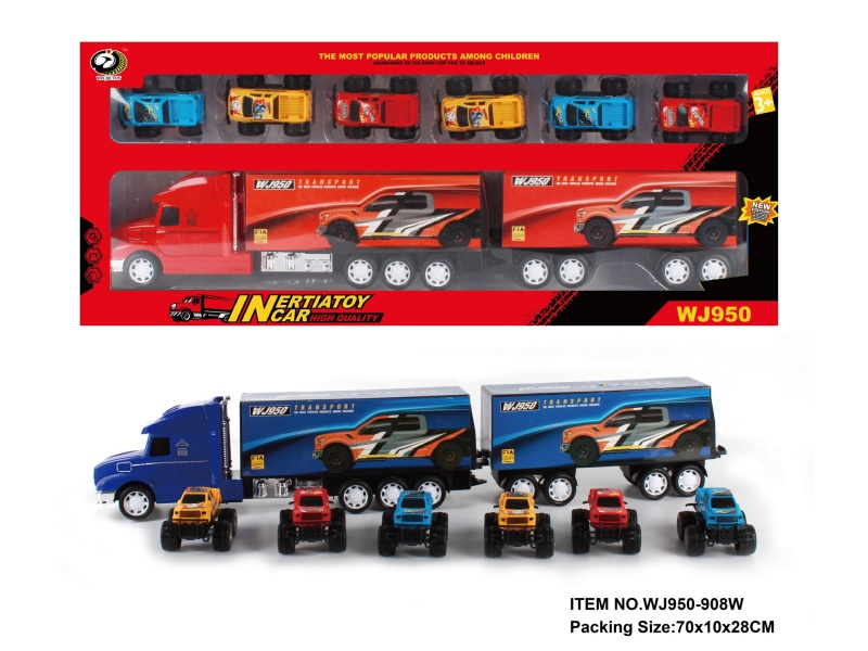 Friction Container Car