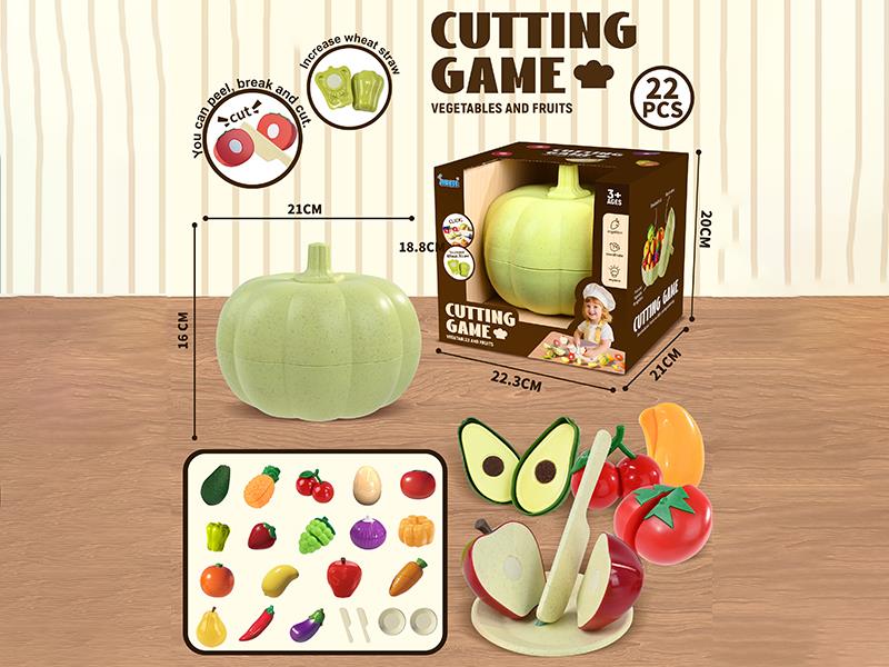 Cutting Fruit And Vegetable Set 22pcs