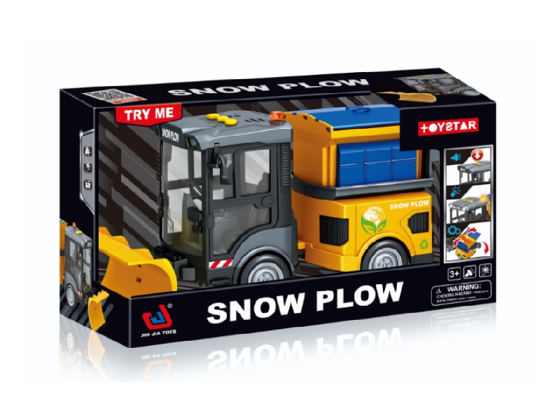 1:14 City Snowplow (Sound, Light. 