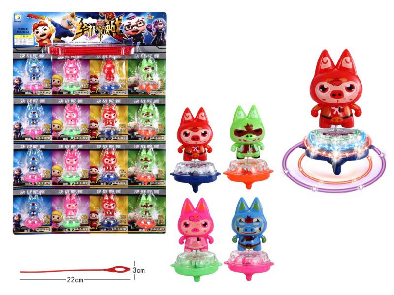 Gg Bond Measuring Tape Top Toy With Light