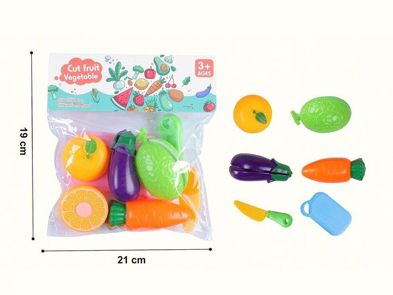 Fruits And Vegetable Set 6pcs
