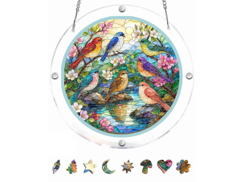 7.4-Inch Acrylic Jigsaw Puzzle
