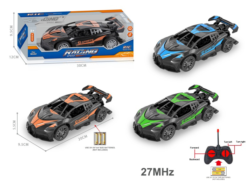 27Mhz 1:18 4CH Remote Control Bugatti Car(Not Included Batteries)