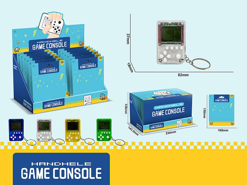 Mini Tetris Game Console 12PCS