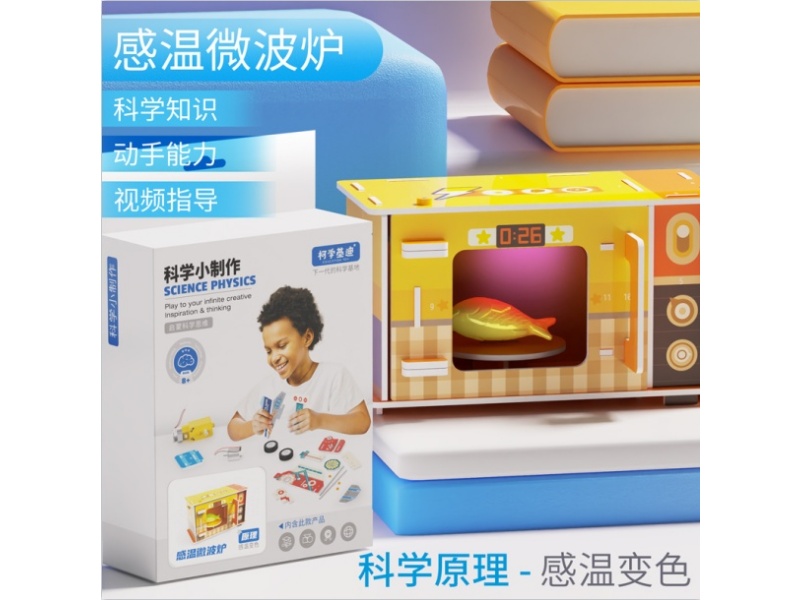 Thermosensitive Microwave Oven  Science Physics Set