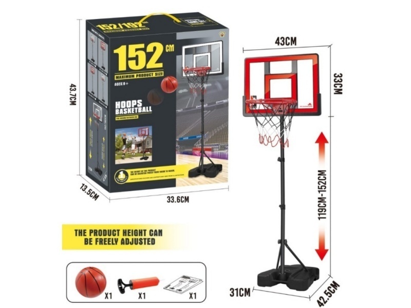 Enhanced Basketball Stand