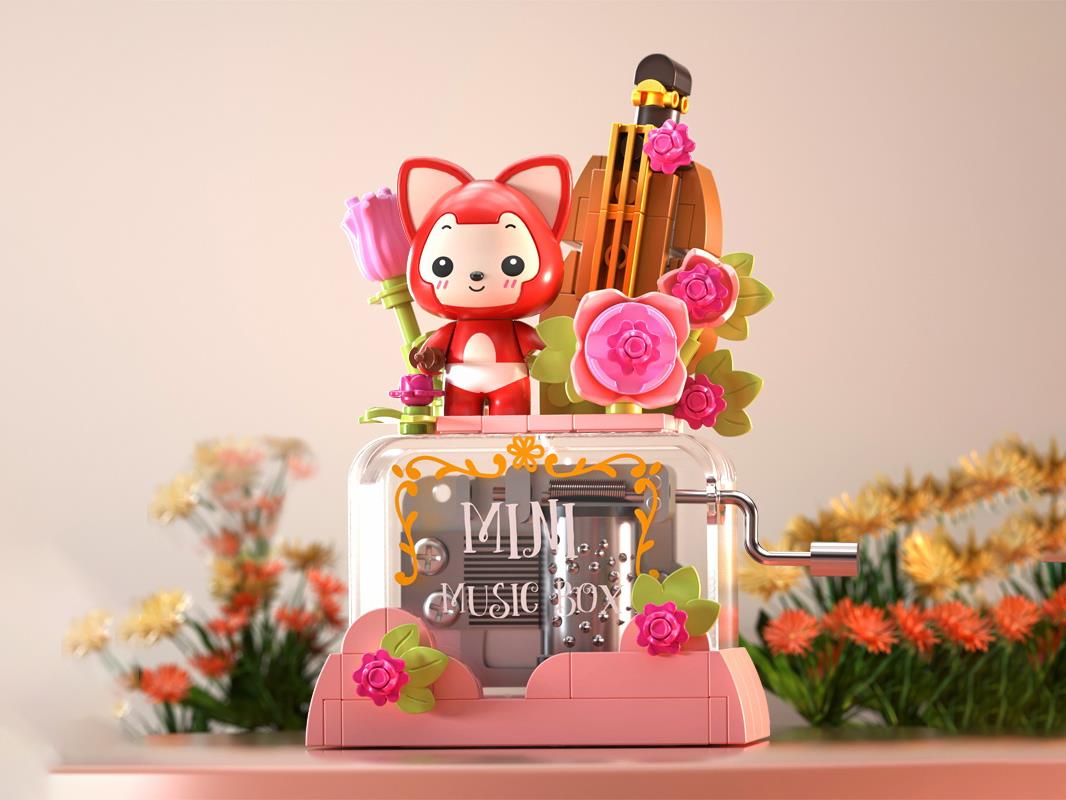 Building Block: A Li Rose Nebula Music Box