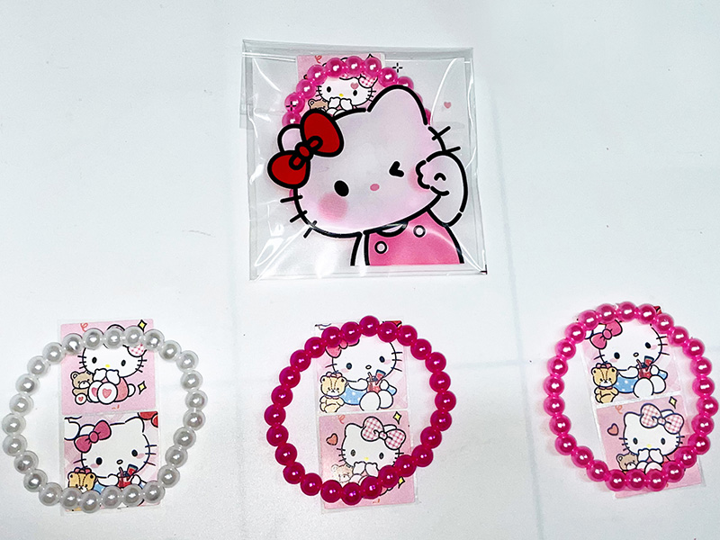 Hello Kitty Bracelet + Sticker