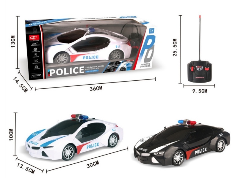 4-Channel RC Bmw Police Car