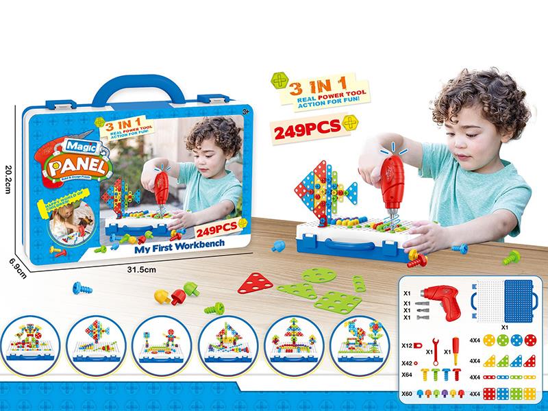 Creative Assembly Building Blocks 249pcs