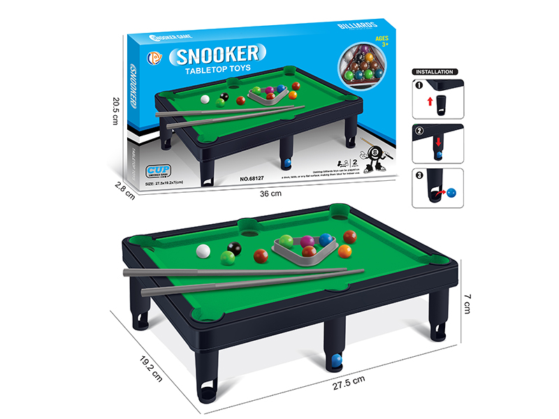 Flocked Billiards Table Toy