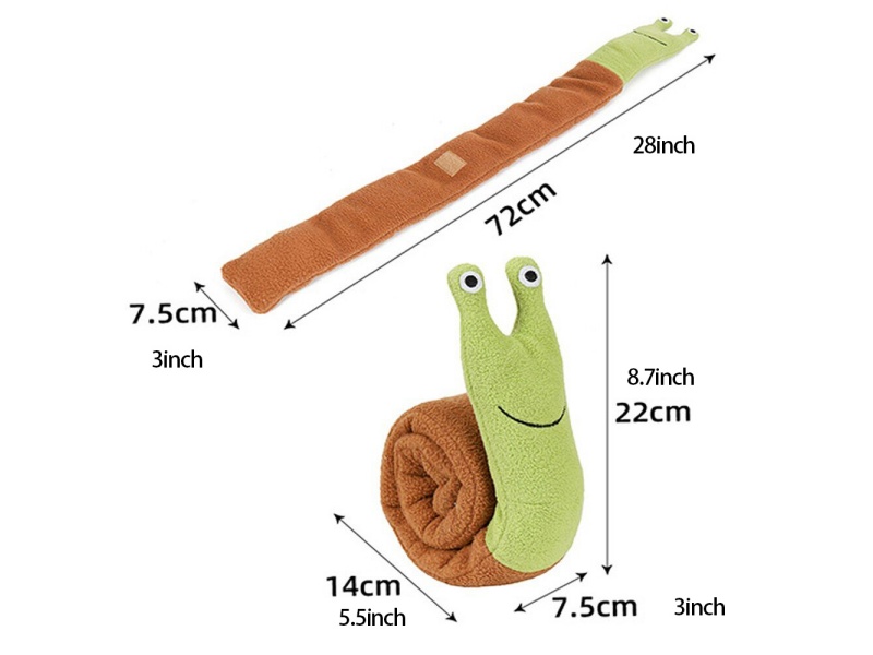 Dog Snuffle Toy Snail