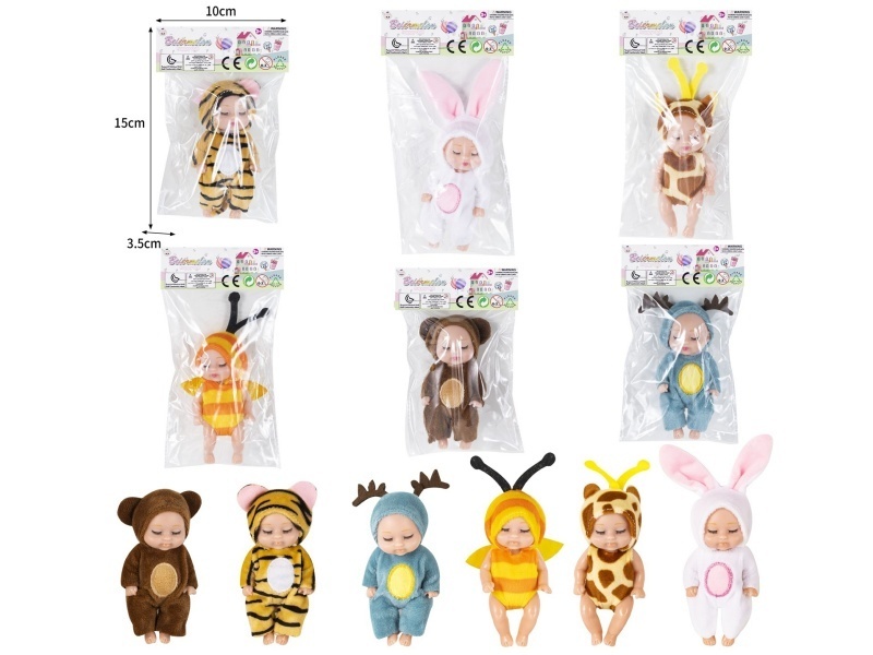 4-Inch Full-Body Sleeping Doll