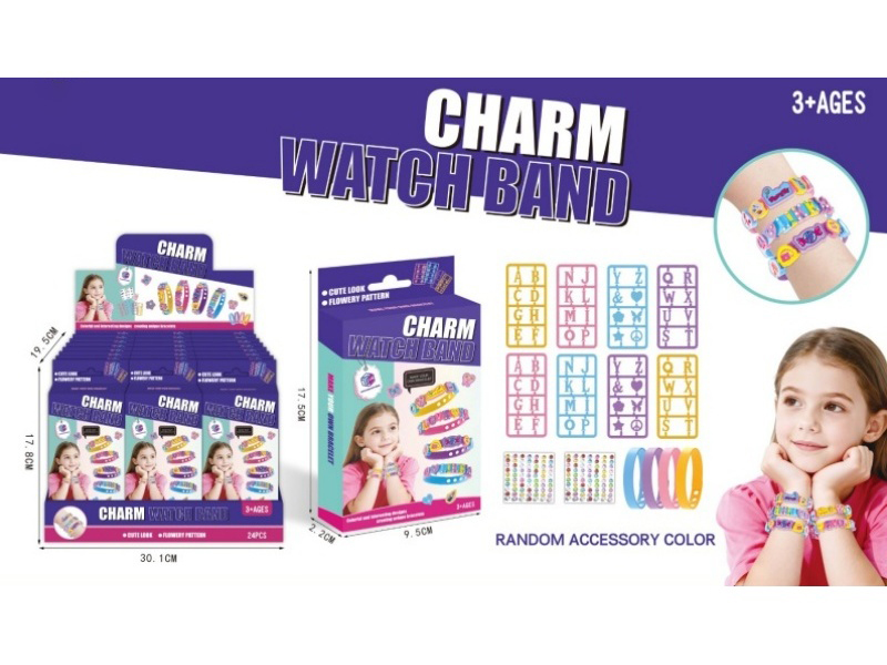 Diy Educational Beaded English Letter Bracelet