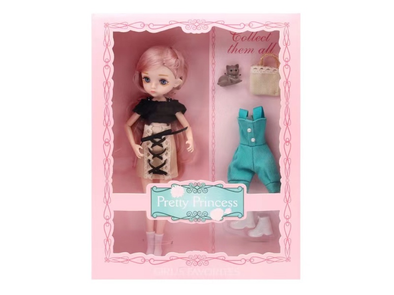 10" Fashion Doll With Clothes