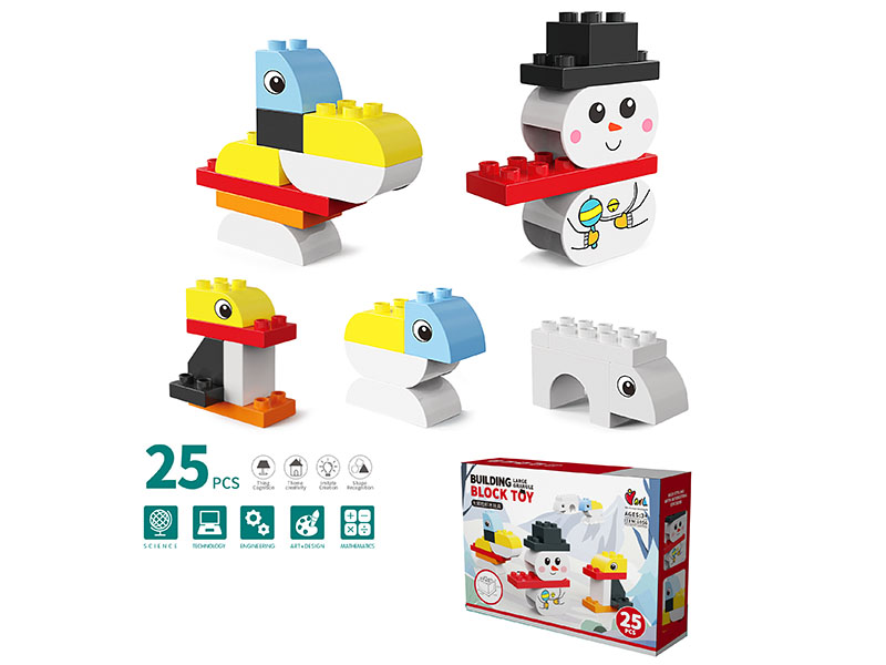 Large Particles Building Blocks 25PCS
