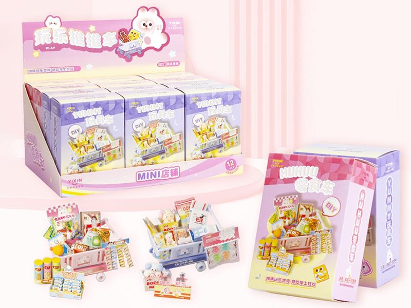 DIY Mini Shop Snack Carts